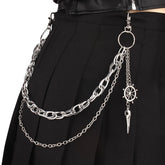 Pants Chain Metal Belt