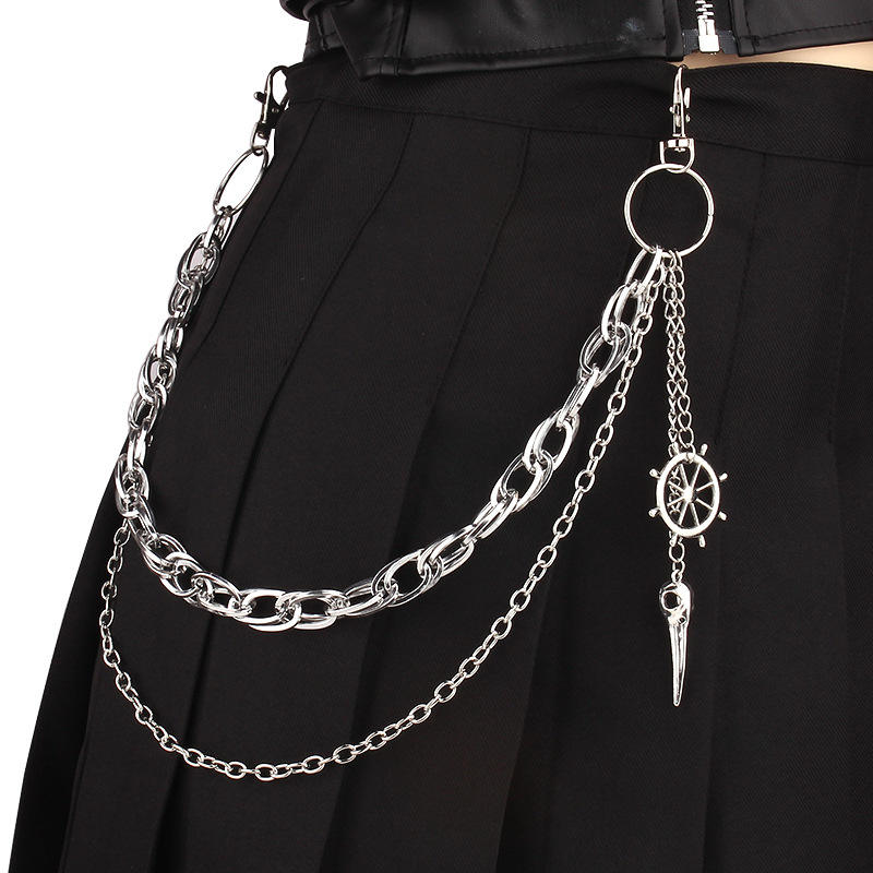 Pants Chain Metal Belt