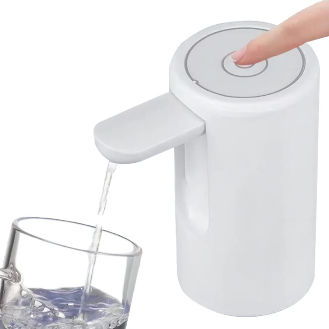 Electric Foldable USB Charging Automatic Water Pump – Portable Dual-Use Universal Bottle Dispenser Pump with One-Touch Smart Switch for Home, Office
